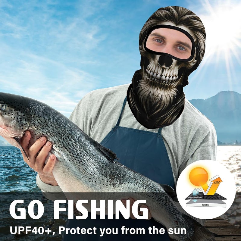 Obacle Balaclava Face Mask Men Women Lightweight for Ski Hunting Cycling Fishing - Image 5